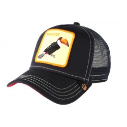 Casquette Goorin Paradise bleue et jaune au Toucan ANCIENNES COLLECTIONS divers