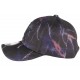 Casquette enfant noire eclairs violets Stormy 7 a 12 ans ANCIENNES COLLECTIONS divers