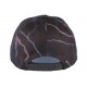 Casquette enfant noire eclairs violets Stormy 7 a 12 ans ANCIENNES COLLECTIONS divers