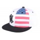 Casquette NY Enfant Blanche Drapeau USA 7 a 12 ans ANCIENNES COLLECTIONS divers