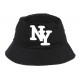 Chapeau Bob NY noir homme et femme en coton ANCIENNES COLLECTIONS divers