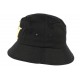 Chapeau Bob Noir NY metal dore en coton ANCIENNES COLLECTIONS divers