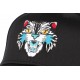 Casquette baseball noire tigre bleu en coton ANCIENNES COLLECTIONS divers