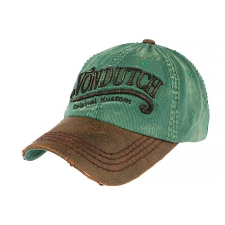 Casquette Von Dutch Vintage Verte Halton ANCIENNES COLLECTIONS divers