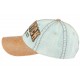 Casquette baseball Von Dutch bleu ciel Vern ANCIENNES COLLECTIONS divers