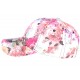 Casquette NY rose baseball à fleurs Spring CASQUETTES Hip Hop Honour