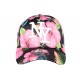 Casquette NY Noir fleurs rose fashion Tropic ANCIENNES COLLECTIONS divers