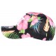 Casquette NY Noir fleurs rose fashion Tropic ANCIENNES COLLECTIONS divers