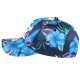 Casquette NY Noir fleurs bleu fashion Tropic ANCIENNES COLLECTIONS divers