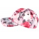 Casquette NY rose et grise à fleurs Floryd ANCIENNES COLLECTIONS divers