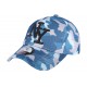 Casquette NY militaire bleu et grise Bossy ANCIENNES COLLECTIONS divers