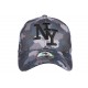 Casquette NY militaire noire et grise Bossy ANCIENNES COLLECTIONS divers