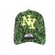 Casquette NY noire et jaune fluo fashion Spider ANCIENNES COLLECTIONS divers