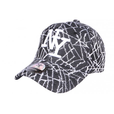 Casquette NY noire et blanche fashion Spider ANCIENNES COLLECTIONS divers