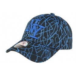 Casquette NY noire et bleue fashion Spider ANCIENNES COLLECTIONS divers