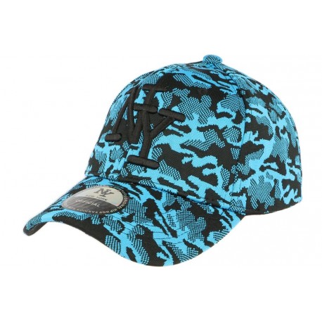 Casquette NY militaire bleu fashion Kalrov ANCIENNES COLLECTIONS divers