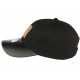 Casquette NY noire visière cuir noir Major ANCIENNES COLLECTIONS divers