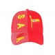 Casquette Espagne rouge et jaune drapeau Espagnol ANCIENNES COLLECTIONS divers