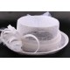 Chapeau mariée Herdre en sisal blanchi ANCIENNES COLLECTIONS divers