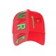 Casquette Maroc rouge et verte drapeau marocain CASQUETTES PAYS