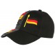 Casquette Allemagne noir rouge jaune drapeau allemand ANCIENNES COLLECTIONS divers