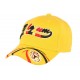 Casquette Belgique Foot jaune noir rouge CASQUETTES PAYS