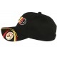 Casquette Allemagne Football noire rouge et jaune CASQUETTES PAYS