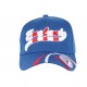 Casquette Angleterre Football bleu rouge blanche CASQUETTES PAYS