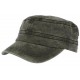 Casquette militaire Gris Anthracite en coton Gibbs CASQUETTES Léon montane