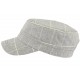 Casquette militaire grise rayures blanches Aincy CASQUETTES Léon montane