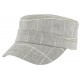 Casquette militaire grise rayures blanches Aincy CASQUETTES Léon montane