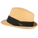 Petit chapeau paille naturelle beige fait main Lordman ANCIENNES COLLECTIONS divers