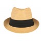 Petit chapeau paille naturelle beige fait main Lordman ANCIENNES COLLECTIONS divers