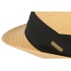 Petit chapeau paille naturelle beige fait main Lordman ANCIENNES COLLECTIONS divers