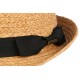 Petit chapeau paille marron clair raphia Valman ANCIENNES COLLECTIONS divers