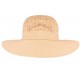 Chapeau paille femme rose et beige Elysie ANCIENNES COLLECTIONS divers