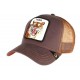 Casquette Goorin Tiger marron et bleue ANCIENNES COLLECTIONS divers