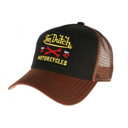 Casquette Von Dutch marron Motorcycles Square ANCIENNES COLLECTIONS divers