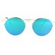 Lunettes soleil miroir rondes bleues et dorées Mully ANCIENNES COLLECTIONS divers