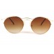 Lunettes soleil rondes dorées et marron Mully ANCIENNES COLLECTIONS divers