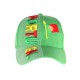 Casquette Portugal verte jaune et rouge drapeau Portugais CASQUETTES PAYS