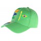 Casquette Bresil verte et jaune drapeau Bresilien CASQUETTES PAYS