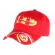 Casquette Portugal Football rouge jaune vert CASQUETTES PAYS