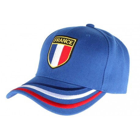 Casquette France bleue blason drapeau bleu blanc rouge ANCIENNES COLLECTIONS divers