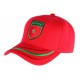 Casquette Maroc drapeau blason rouge et vert ANCIENNES COLLECTIONS divers