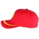 Casquette Espagne blason rouge et jaune CASQUETTES PAYS