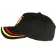 Casquette Allemagne noire blason noir rouge et jaune CASQUETTES PAYS