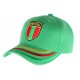 Casquette Portugal verte blason jaune et rouge Portugais CASQUETTES PAYS