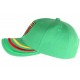 Casquette Portugal verte blason jaune et rouge Portugais CASQUETTES PAYS