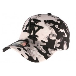 Casquette NY militaire grise et noire Aincys ANCIENNES COLLECTIONS divers